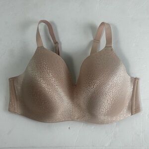 Wacoal Back Appeal Wire Free T-Shirt Seamless Nude Beige Bra 40DD 40E